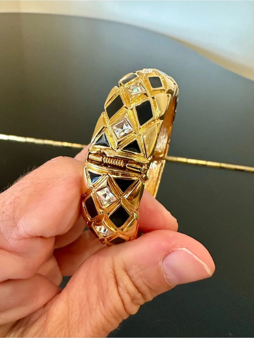 St. John Authentic Runway Vintage Retro Iconic Designer Formal Couture Bracelet